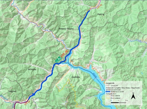 Autostrada Unirii A8, Lotul Grințieș Pipirig
