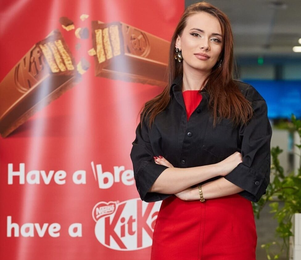 Cristiana Borșaru, Senior Brand Manager KitKat, Nestlé România
