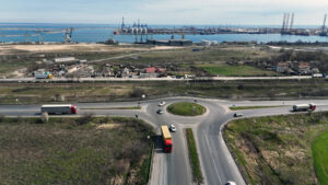 port constanta autostrada tir