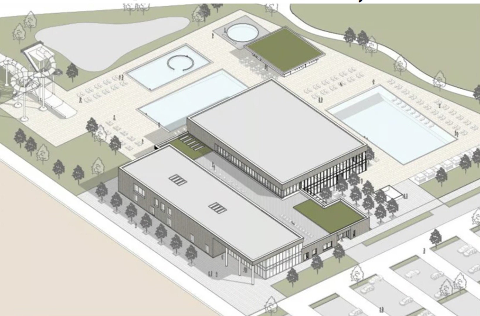 La Ocna Mureș se construiește un aquapark uriaș.
