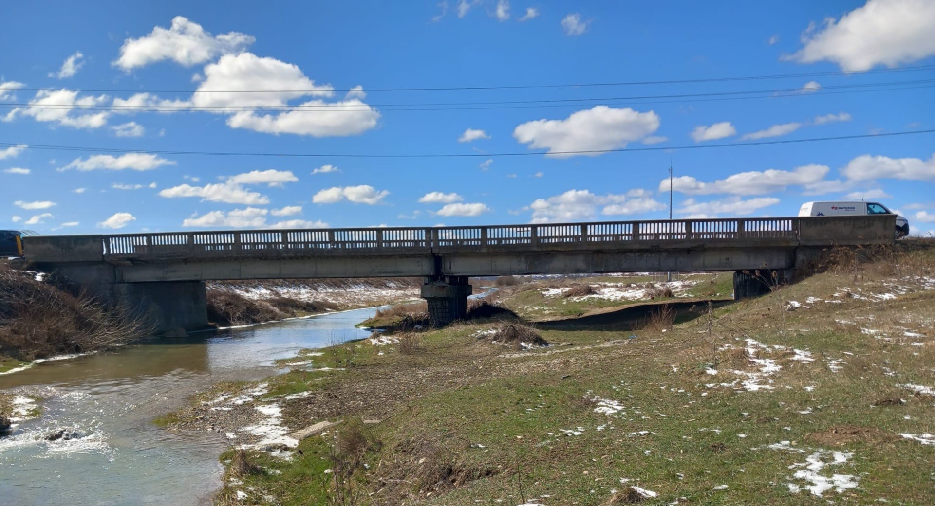 podul de pe DN 15C, Praxia, județul Suceava