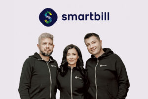 Echipa SmartBill, Fondatorii SmartBill, Radu Hasan, Mircea Căpățînă, Ioana Hasan