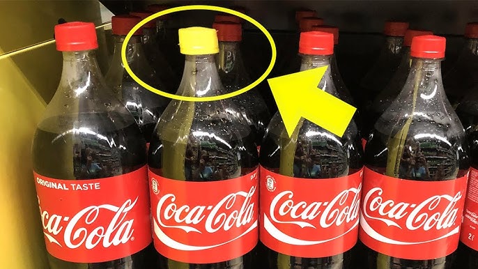 Coca Cola capac galben