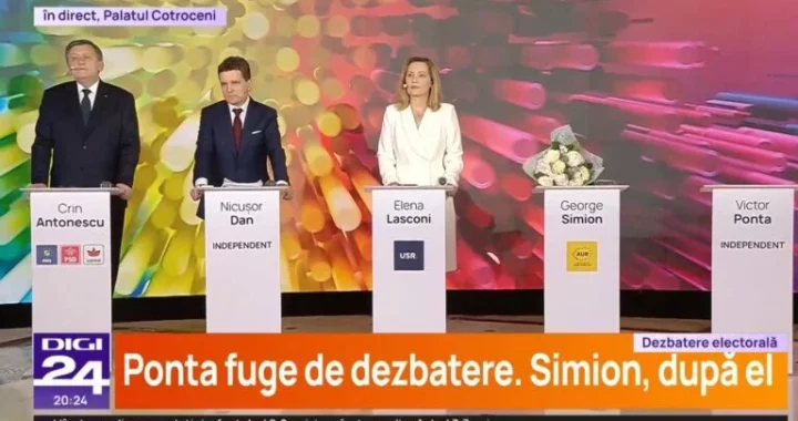 Dezbatere electorala alegeri prezidentiale