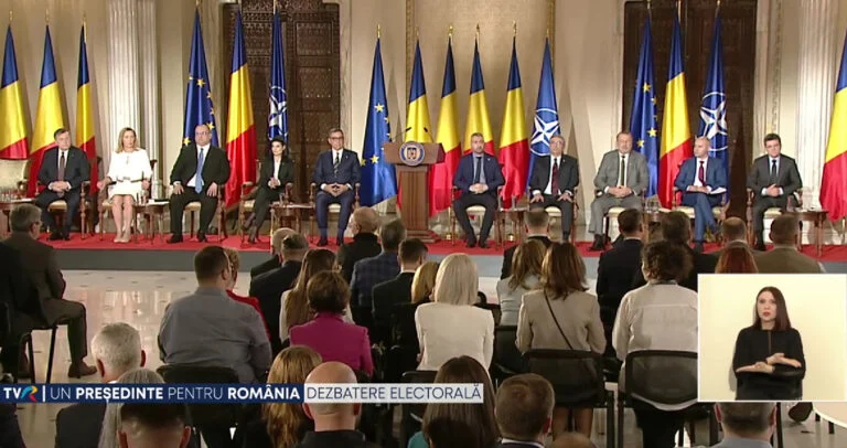 Dezbatere electorala alegeri prezidentiale TVR