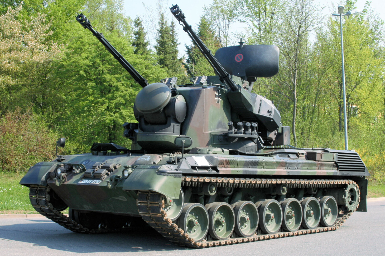 sistem autopropulsat de aparare aeriana gepard