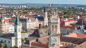 imagine cu centrul municipiului oradea