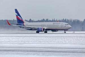 Avion Boeing din flota companiei ruse Aeroflot