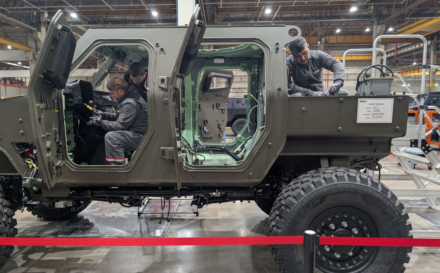 vehicul cobra 2 fabricat in turcia pentru romania
