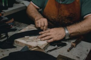 piele, muncitor, manufactura