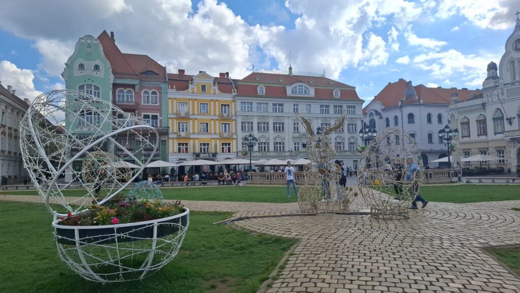 Timisoara decoratiuni de Paste