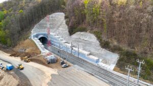 tunel Bătuţa (Bata) linia ferată Deva - Arad
