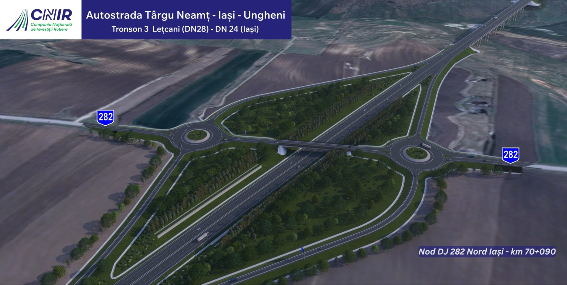 Autostrada Targu Neamt - Iasi - Ungheni, tronson 3