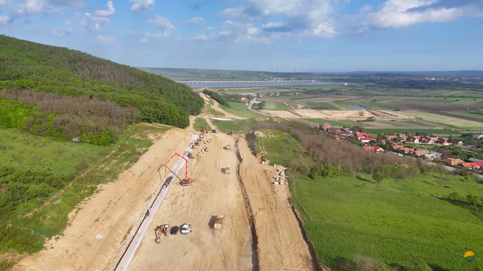 Erbasu Suplacu de Barcau Chiribis Autostrada Transilvania 3