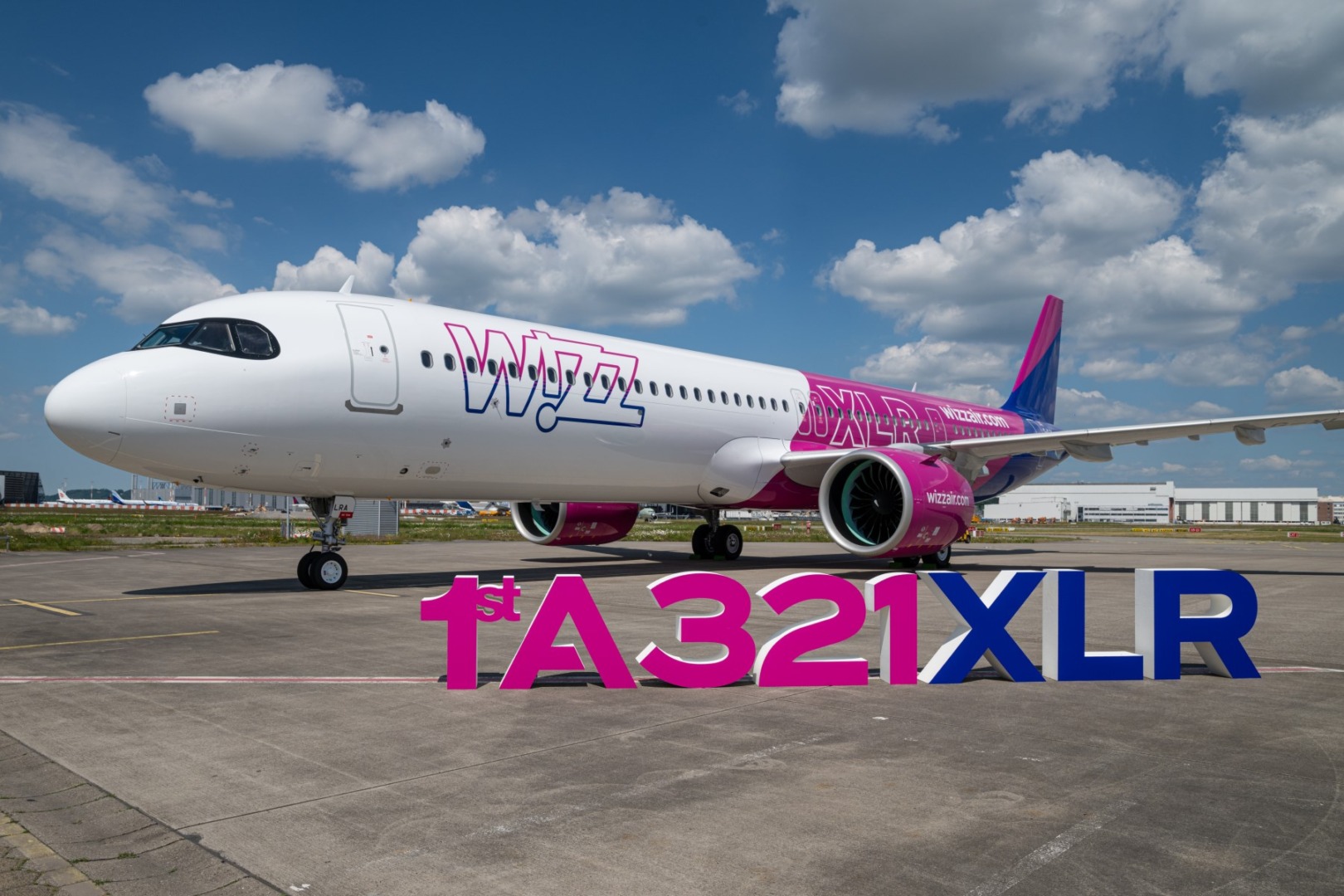 Primul Airbus A321XLR Wizz Air