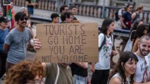 Spania, protest, turiști, locuințe, chirii mari