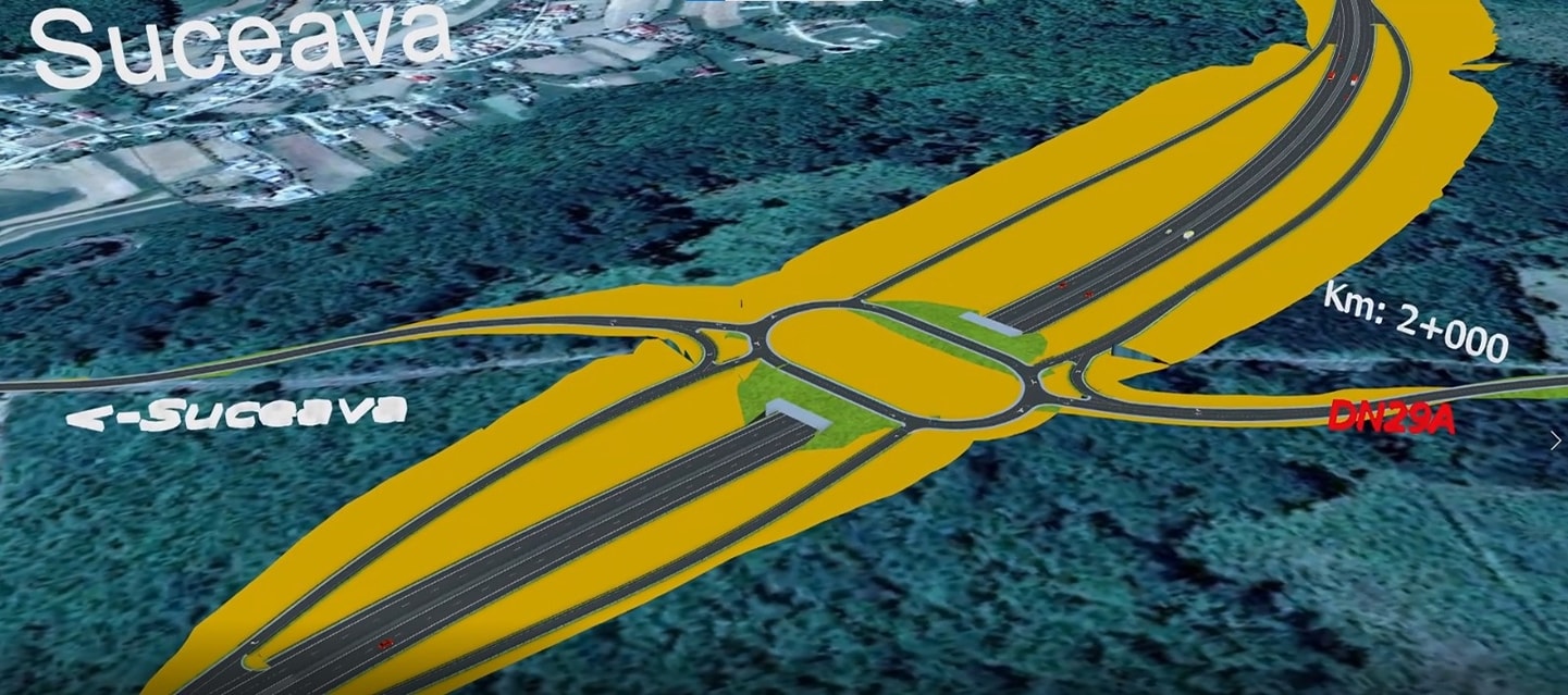 Studiul de Fezabilitate pentru ultimul sector al #A7(Autostrada Moldovei) cuprins între Suceava şi Siret