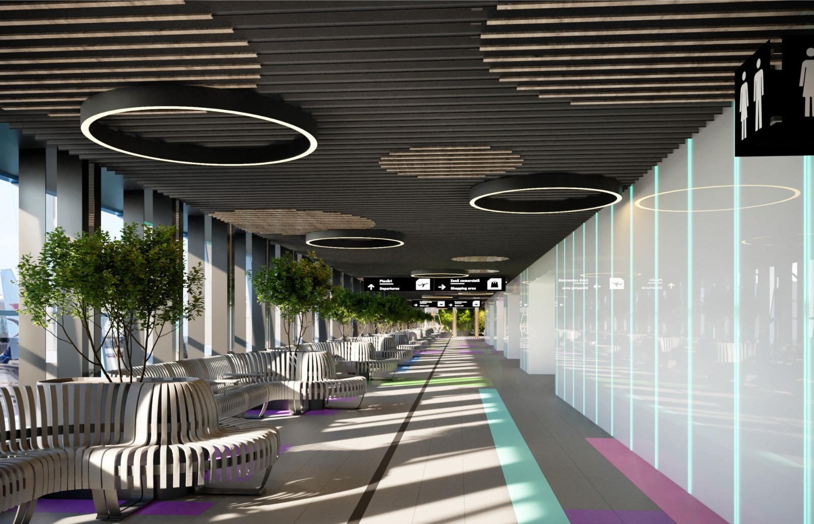 Proiect modernizare Aeroport Bucuresti (randare)