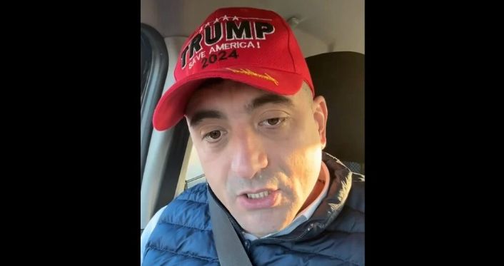 george simion cu sapca trump