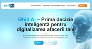 captura de cran de pe site-ul ghidai.ro