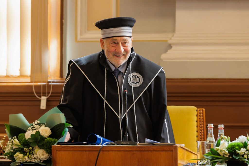 Joseph Stiglitz DHC la UBB Cluj