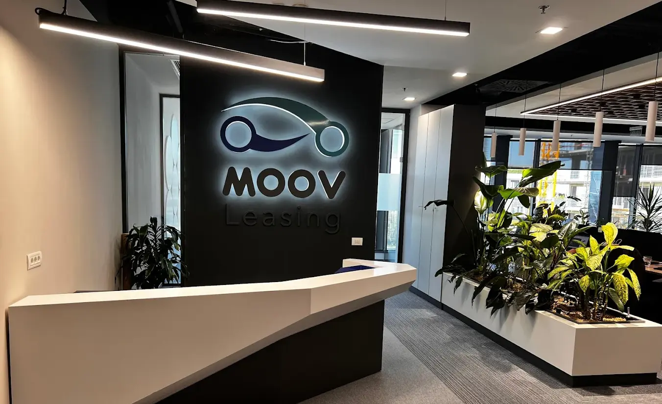 receptie a companie moov leasing