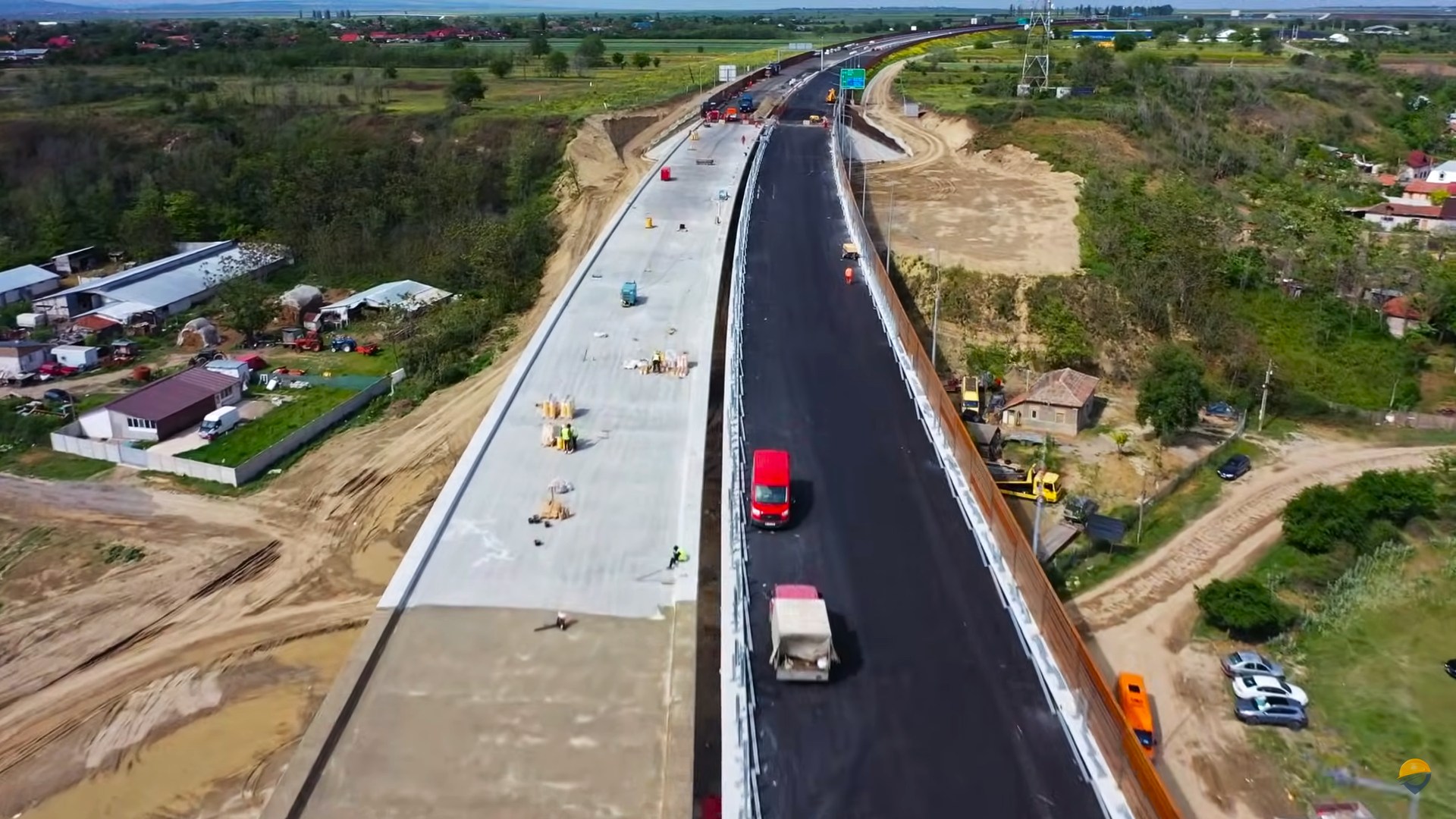 podul peste Buzau, A7, mai 2025