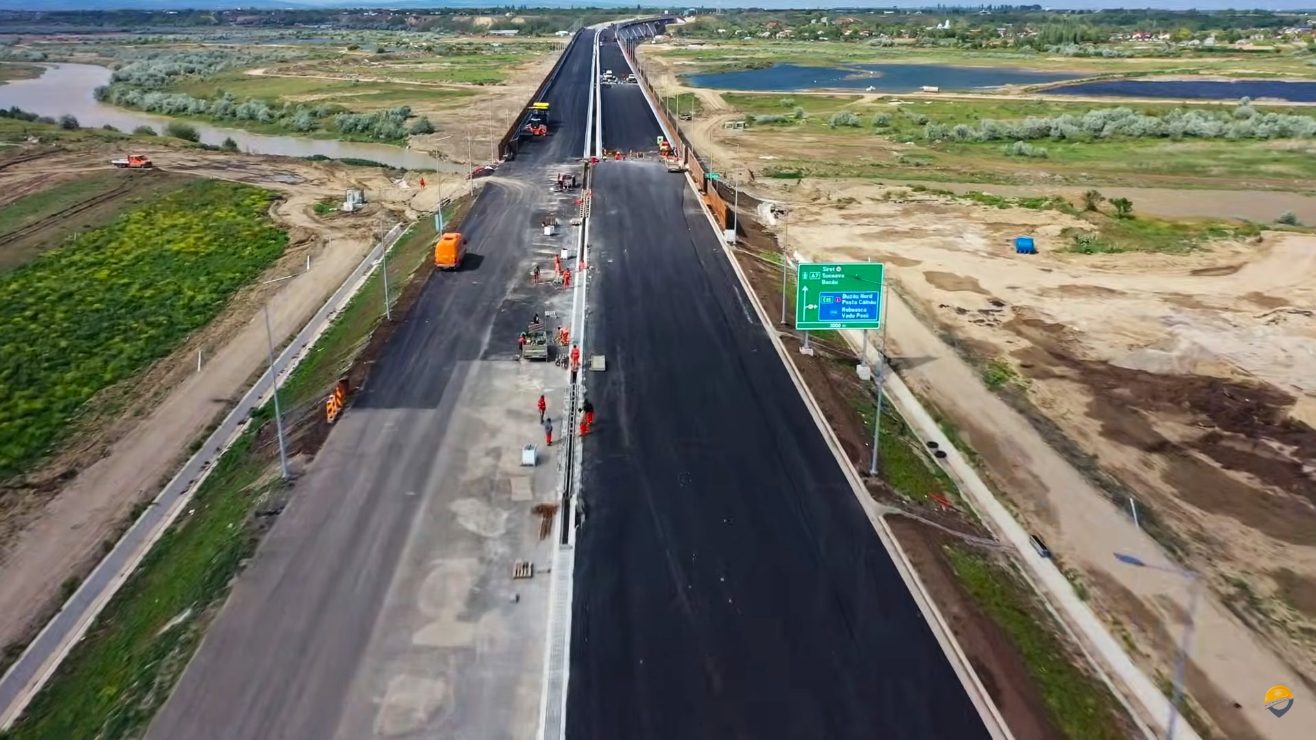 podul peste raul Buzau mai 2025 A7