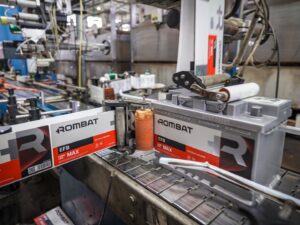 Rombat productie baterii