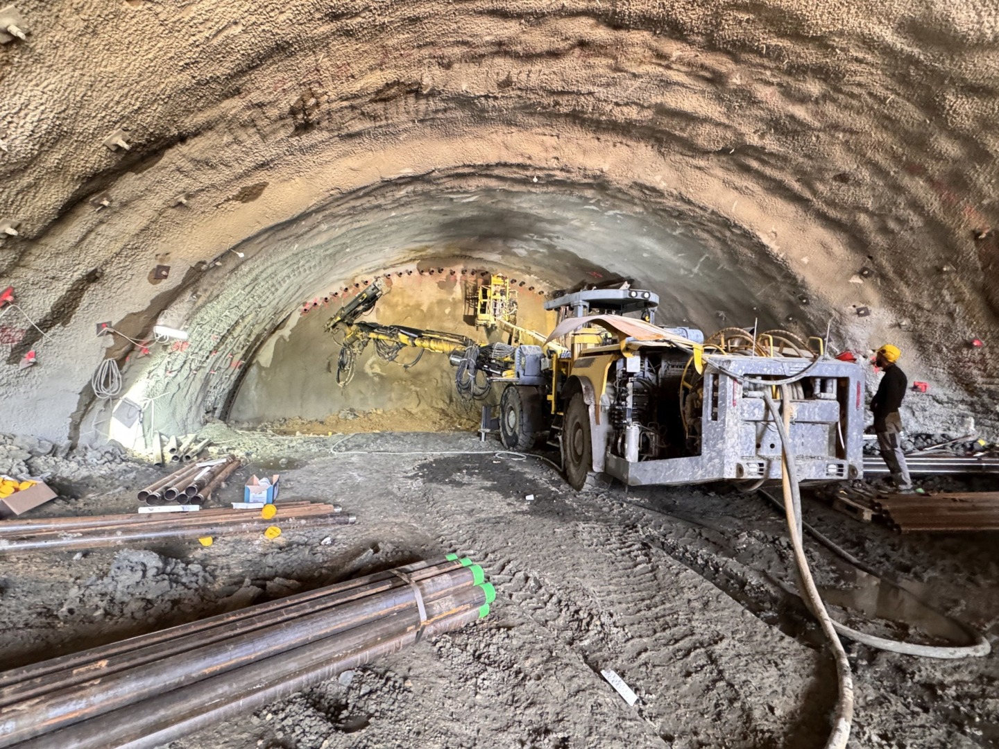 tunelul 1 (T1) de pe Autostrada A1 Margina - Holdea 7