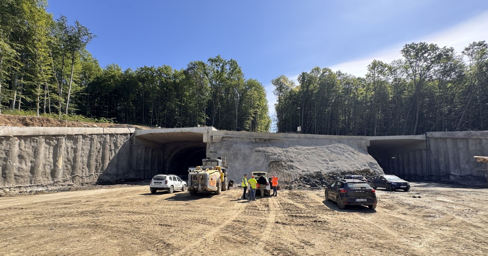 tunelul 1 (T1) de pe Autostrada A1 Margina - Holdea.