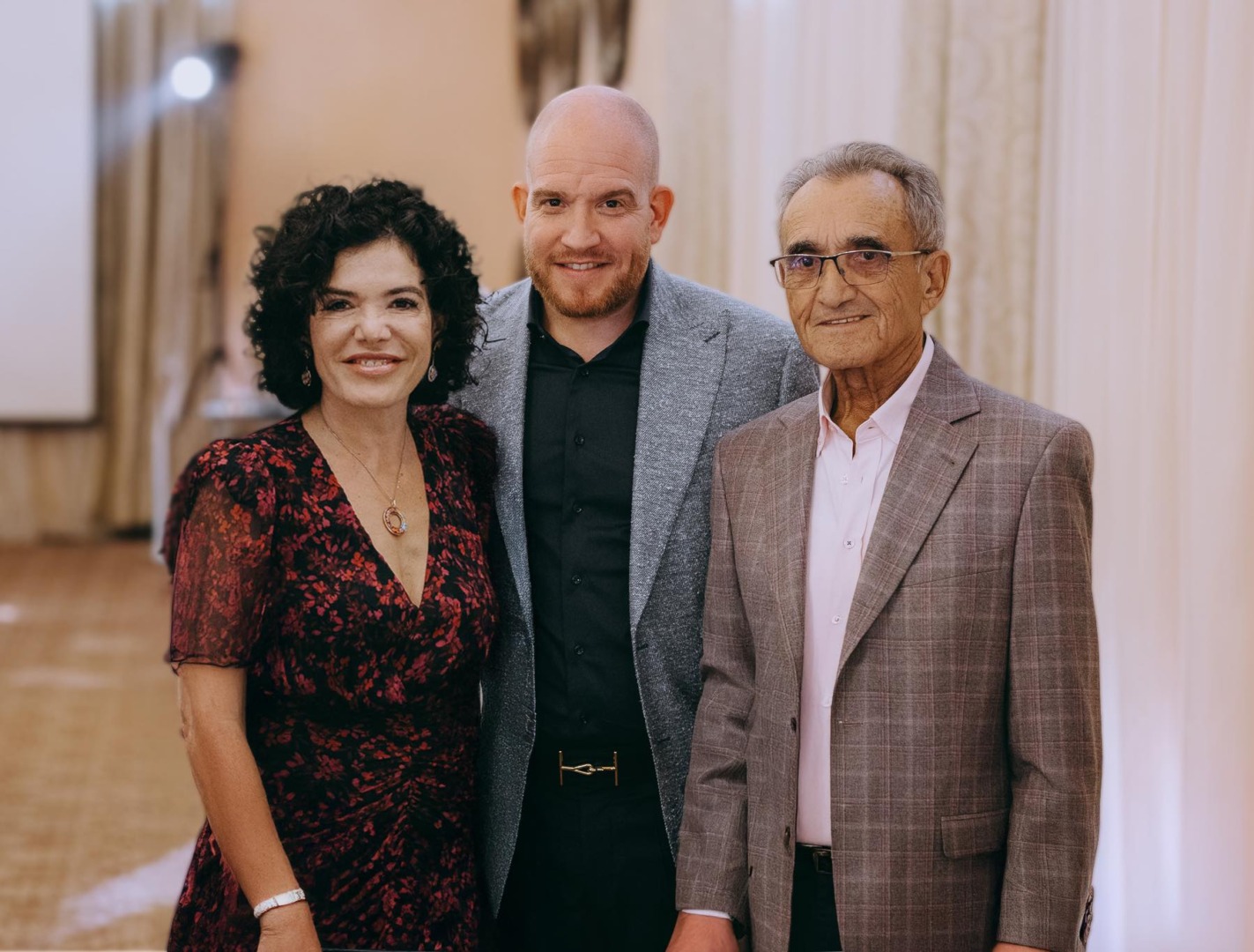 Patricia, Dan și Solomon Fiterman