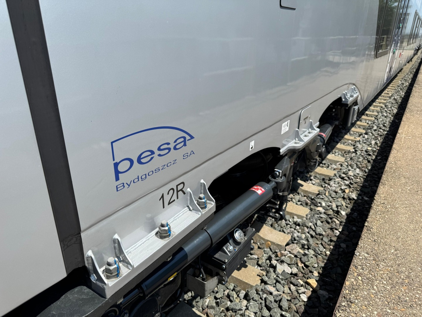 Primul tren electric fabricat pentru România de PESA