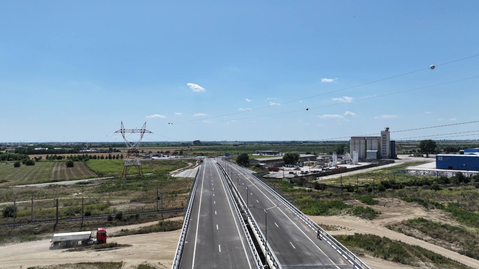 drumurile de legătură ale Podului suspendat de la Brăila 2