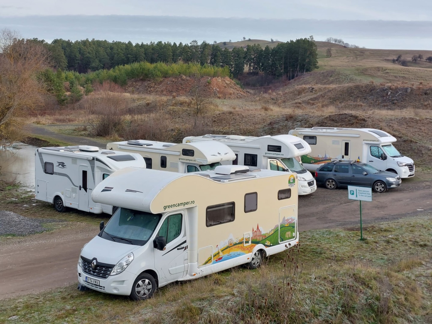 Autorulota Green Camper