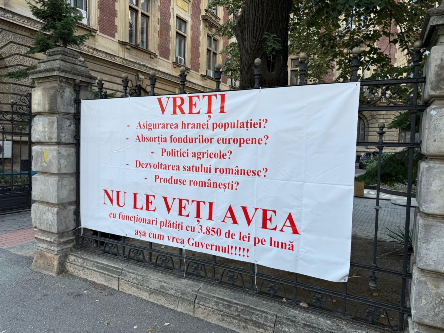 Protest Ministerul Agriculturii 2