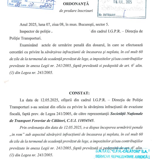 cfr calatori