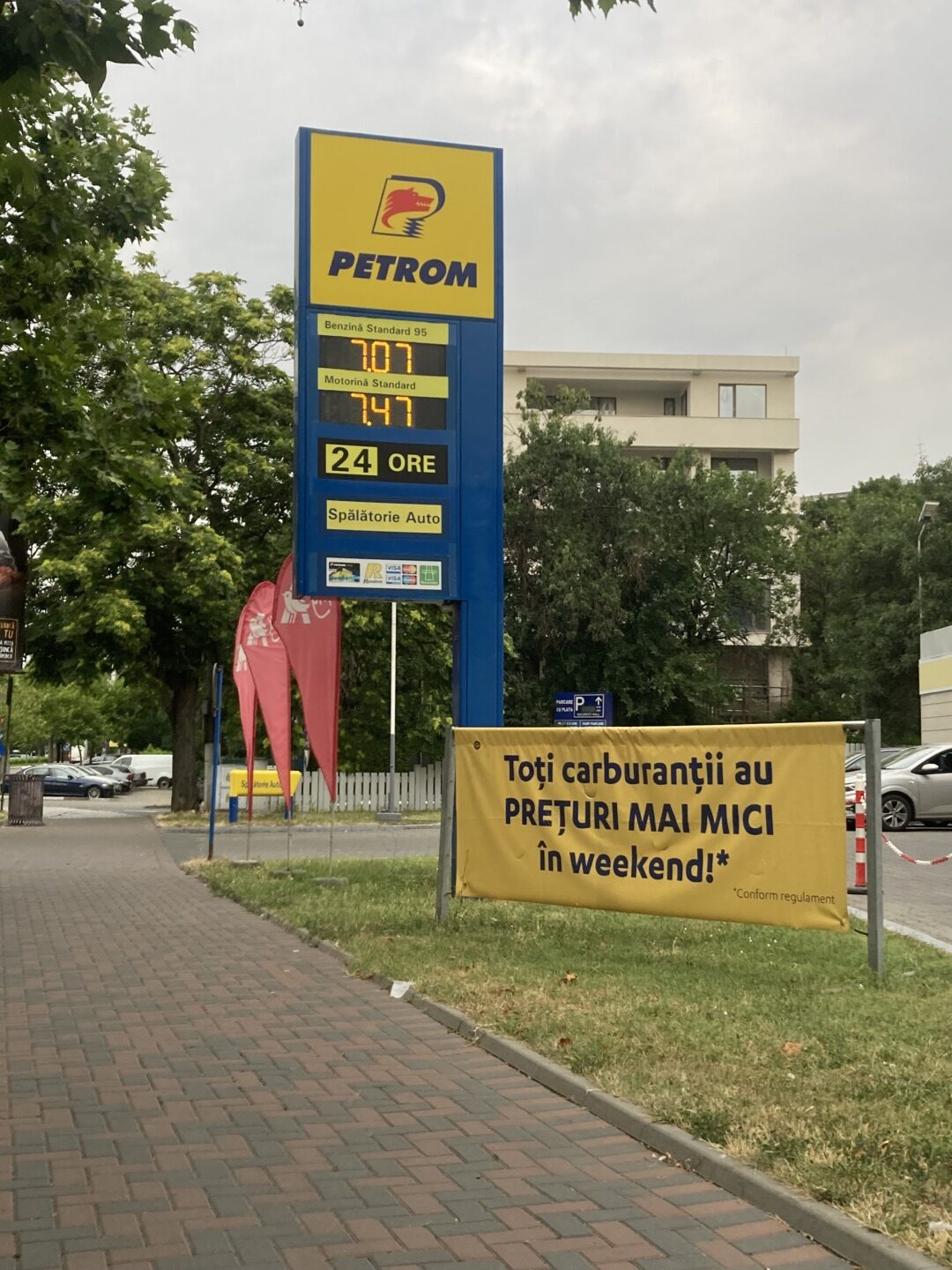 pret benzina si motorina Petrom 15 iulie 2025