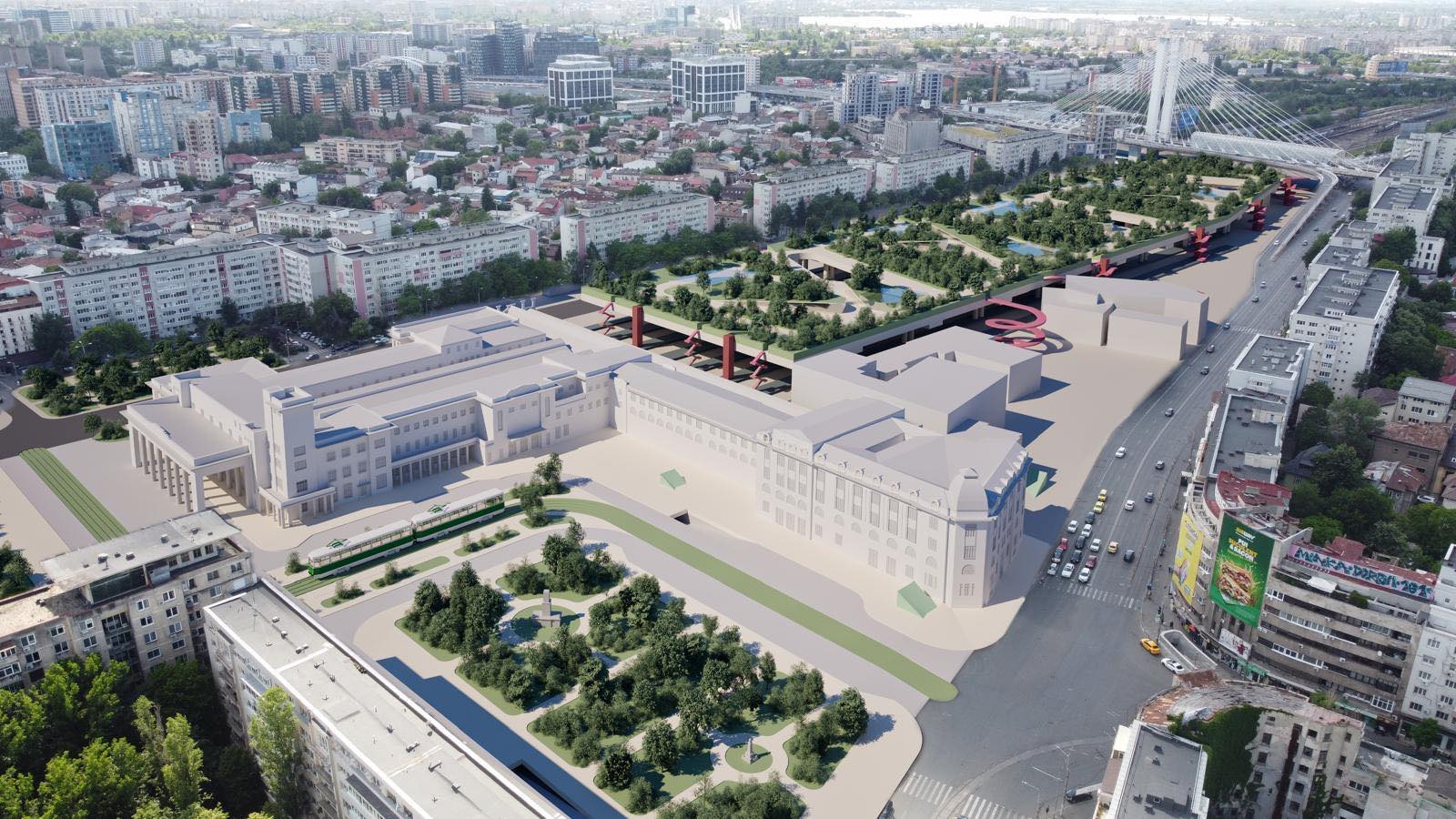 Gara de Nord proiect reconfigurare modernizare amenajare