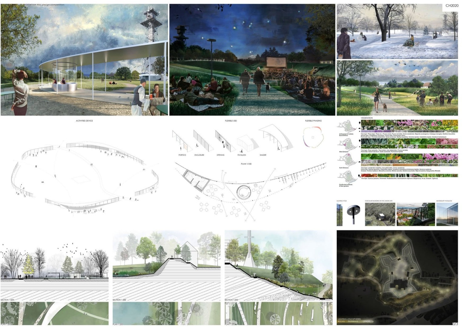 Cetatuia Cluj proiect premiul 1