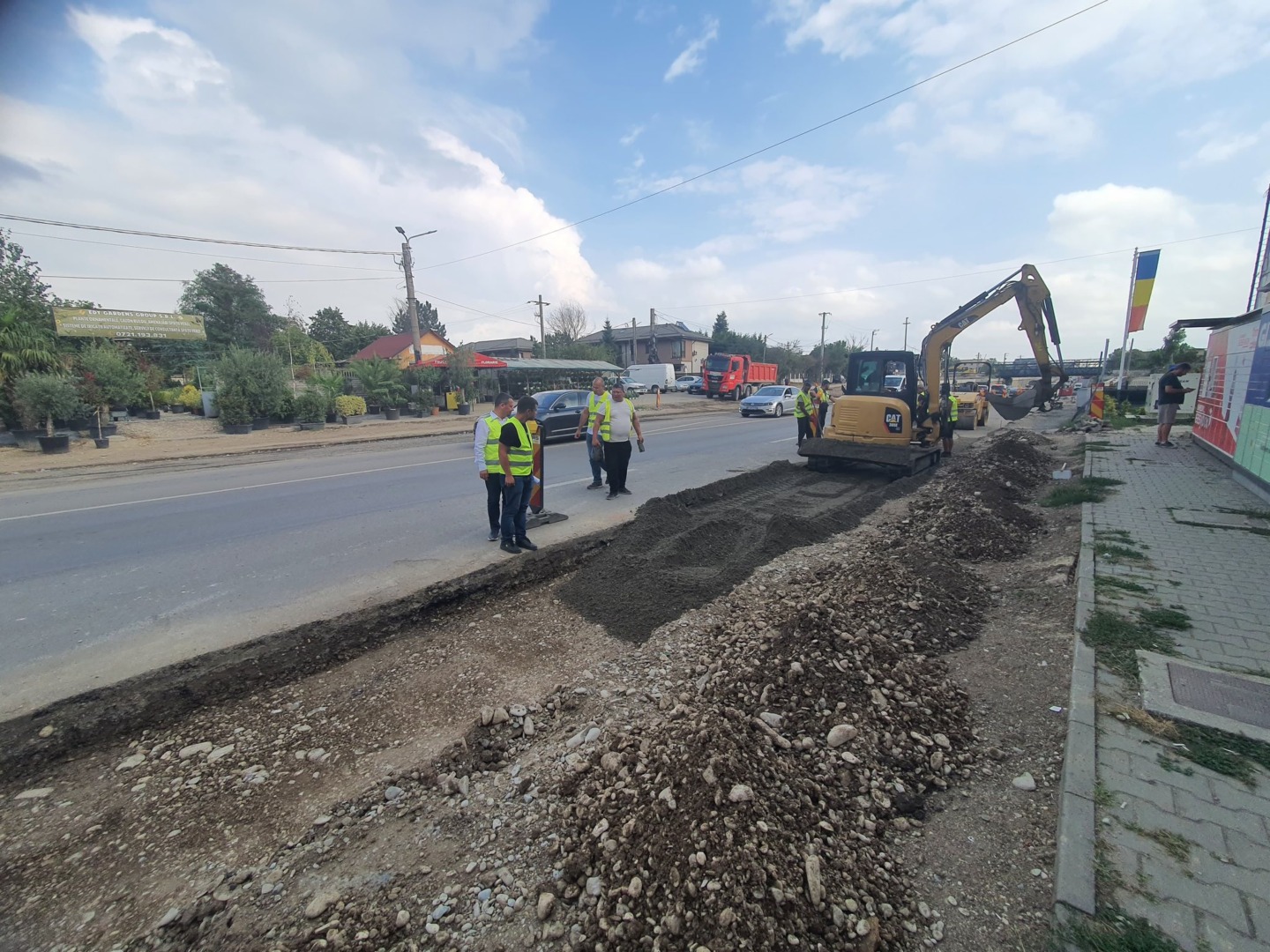santier largire centura Bucuresti la 4 benzi 4